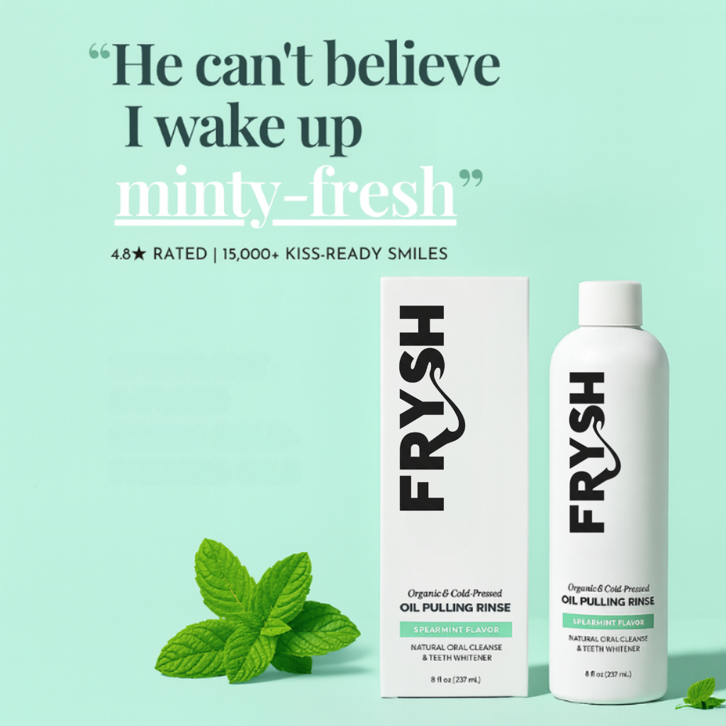 100% Cold-Pressed Spearmint Oil Rinse