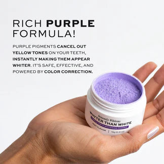 FRYSH Purple Teeth Whitening Powder
